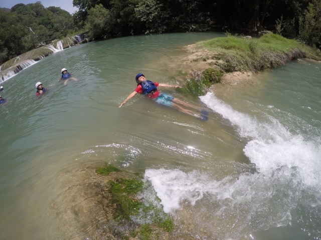 Enjoying the waters 