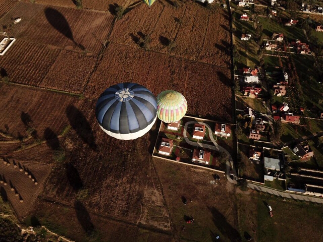 Vuelo en globo sobre Huamantla