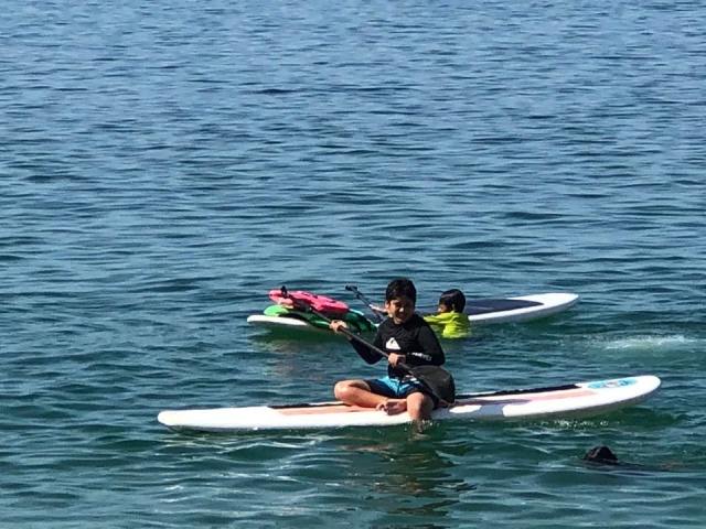 Sulle tavole da paddle surf 