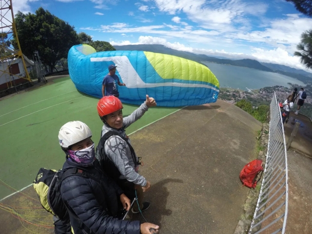  Pronto per il parapendio