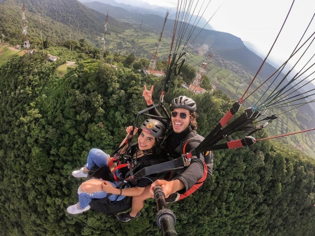  Erfahrung im Gleitschirmfliegen 