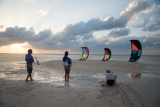 Clase privada kitesurf avanzado en Isla Blanca 1h