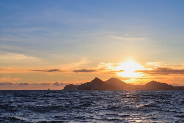  Sonnenuntergang in den Kaps 