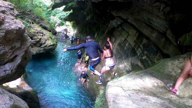  Jumping together 