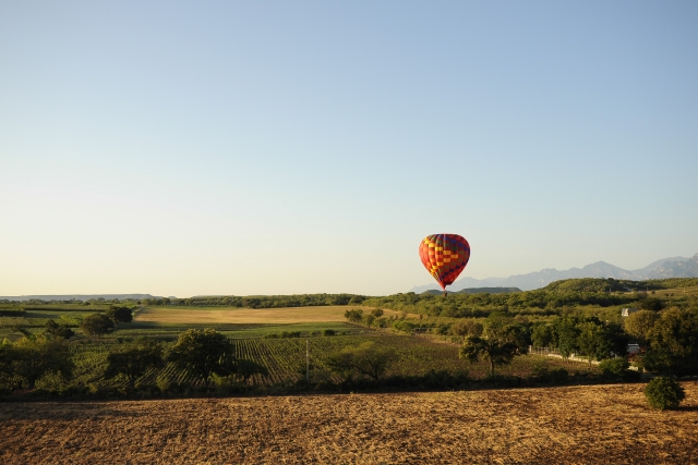 Aventura volando en globo