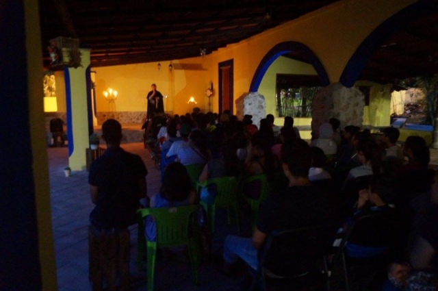 Espectáculo en hacienda