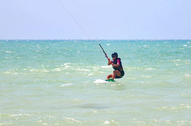  Practicing with the wind 
