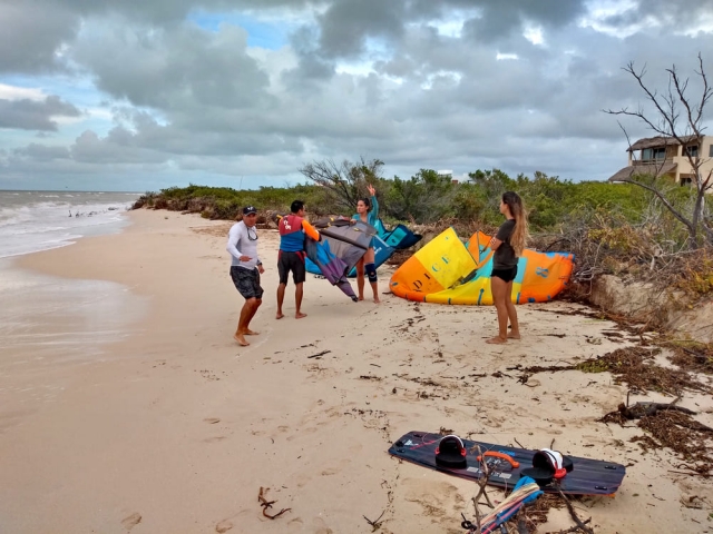  Preparing the kite 