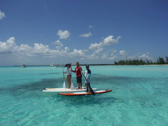  Stand Up Paddle an den Stränden von Cozumel 