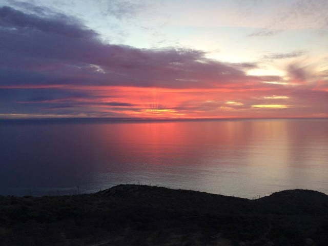  Sunset in Ensenada 