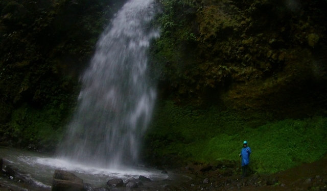  Arrivare alla cascata 