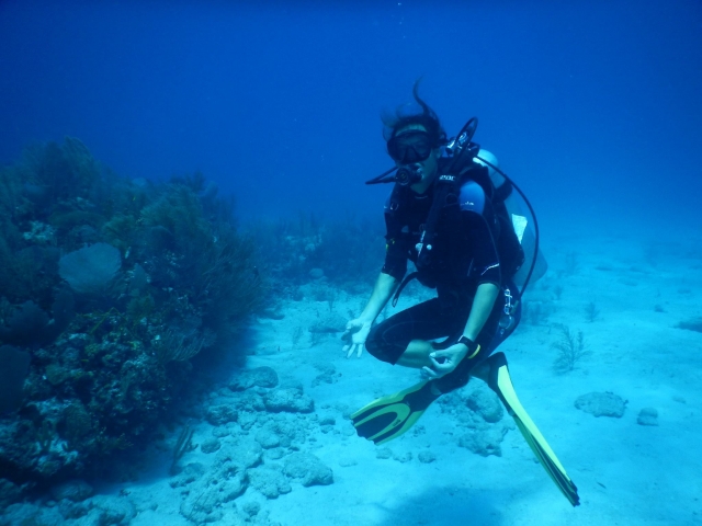  méditation dans la mer 