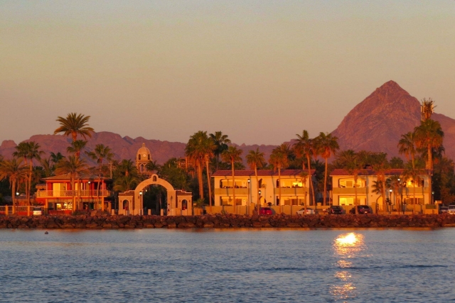  Loreto from the sea 