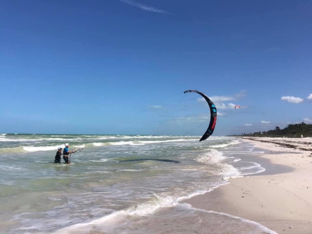  Ritiro del kite 