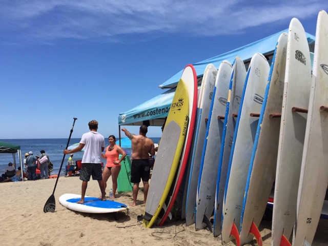 Rentação da mesa de surf