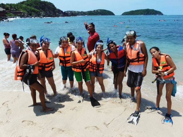 Snorkeling en famille 