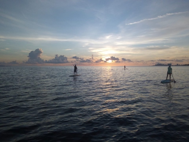 SUP en playa