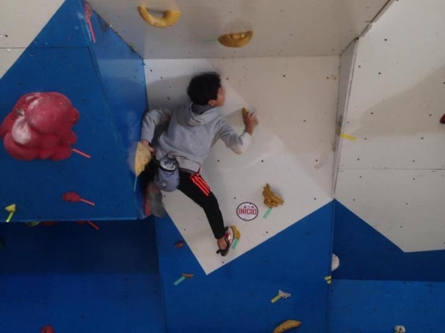  Escalada no quarto