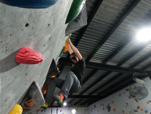  Arrampicata in parete 