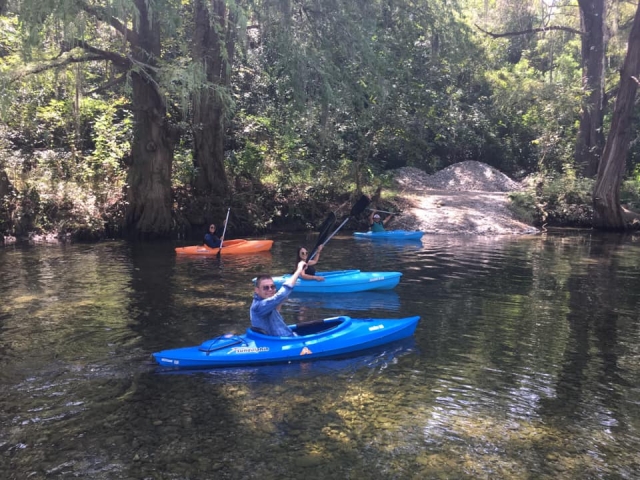 Giro in kayak 