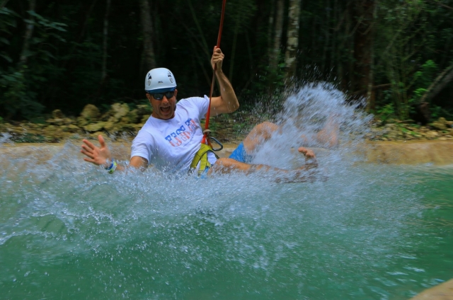  Tyrolienne aquatique 