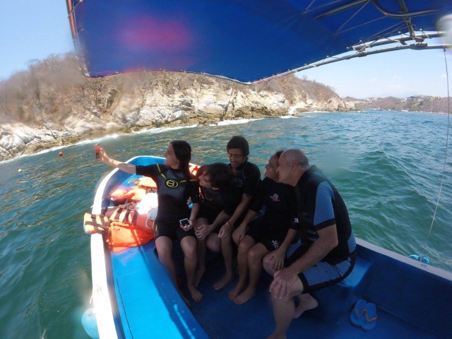  Andare nell'area di immersione 