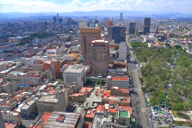  墨西哥城全景 