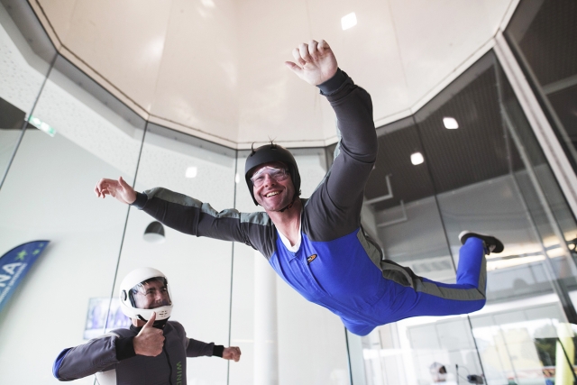 Living the wind tunnel 