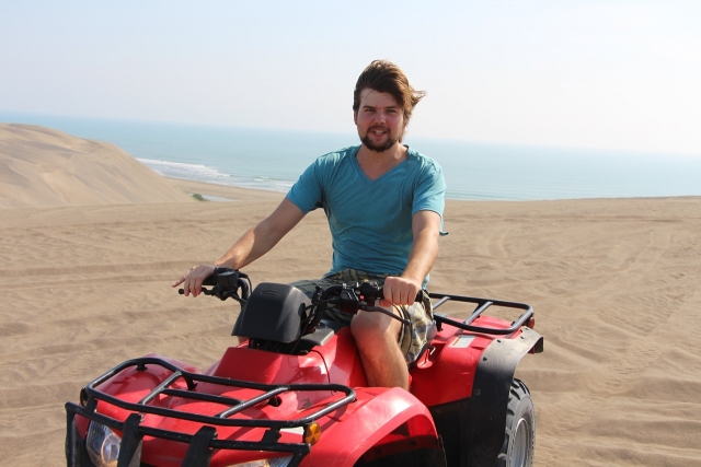  ATV im Sand 