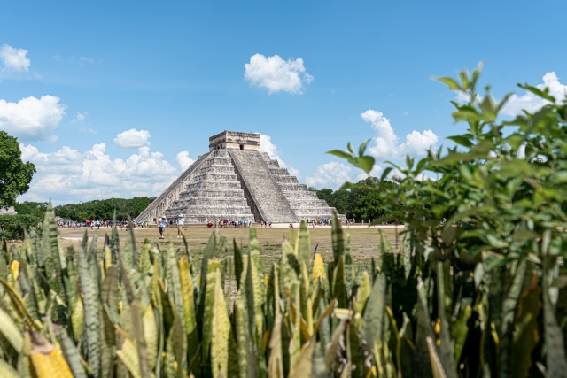  Landscape with the pyramid 