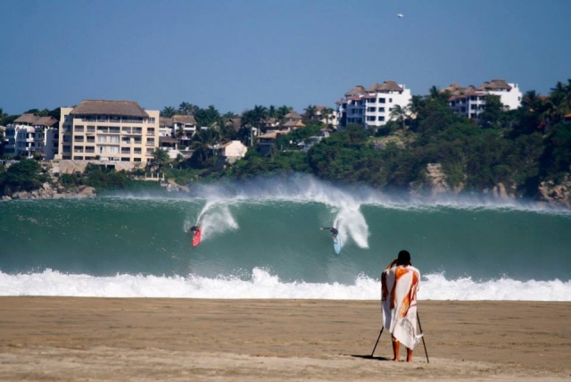 Disfruta de la vista de las playas de Oaxaca.
