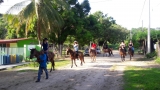 Reiten zu den heißen Quellen von Puerto Escondido