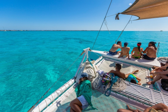 Boat in Isla Mujeres 