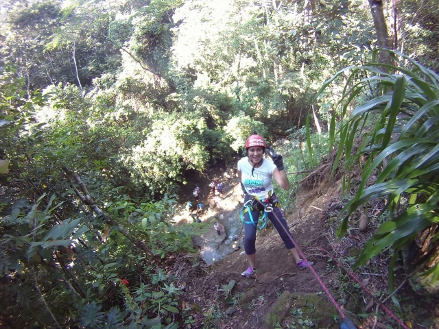 Practica Rappel en Tabasco