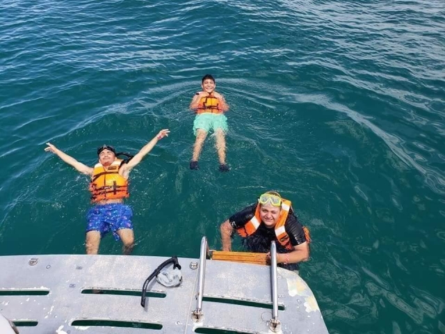 Nado con snorkel en Puerto Peñasco