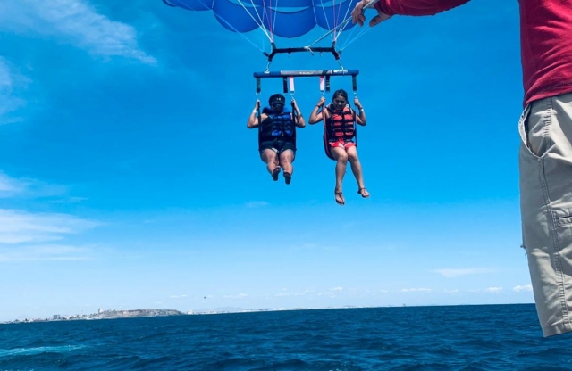 Parasailing em Sonora 