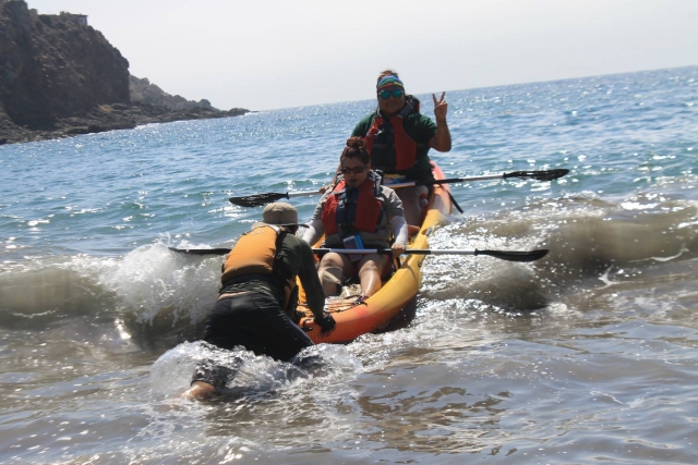  Kayak Route in La Bufadora 