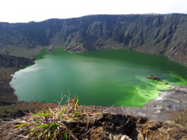  Cratere del vulcano 