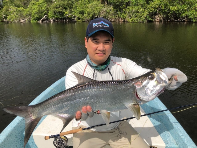 Fishing in the best rivers 