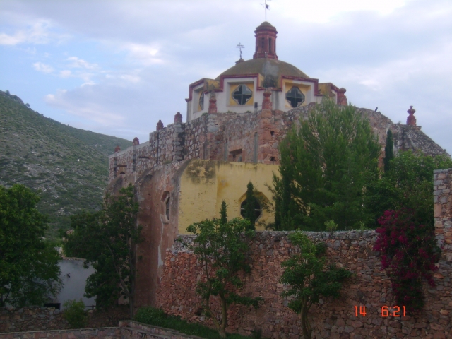 Veduta verso la chiesa 