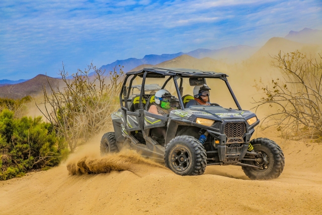  Supera gli ostacoli che presenta l'area desertica di Los Cabos 