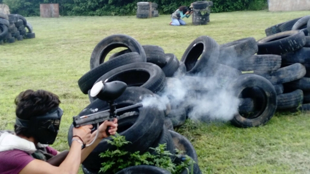 Desafía a tus amigos en una batalla de Gotcha