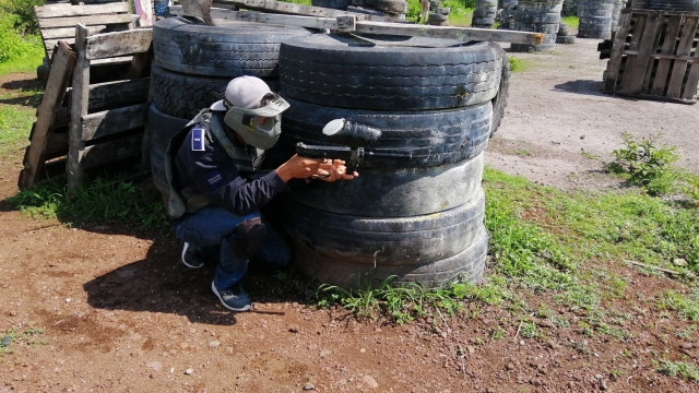  jogador caçando seu oponente 