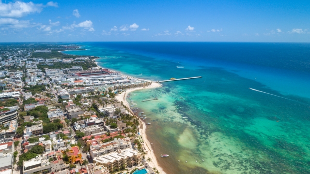  Flying over the Caribbean