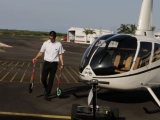 Volo in elicottero R66 per l'aeroporto di Cancun
