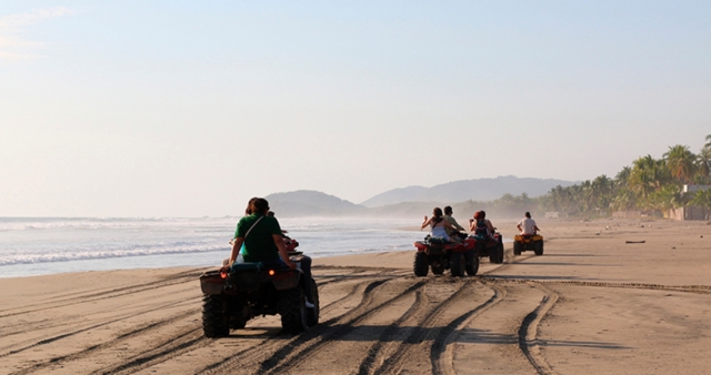  Troncones beach ATV 