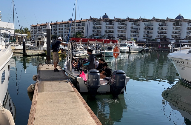  Salpiamo da Marina Vallarta 
