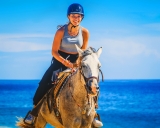 Ride à cheval à travers la plage de Migriño 2 heures, nationale