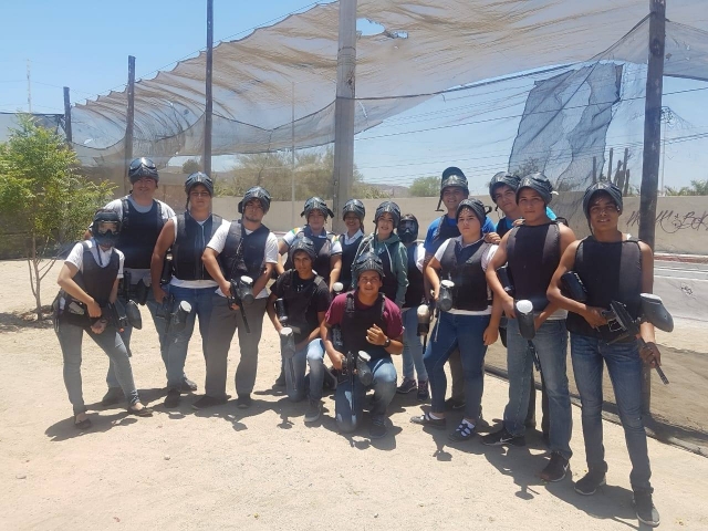  Paintball equipment 
