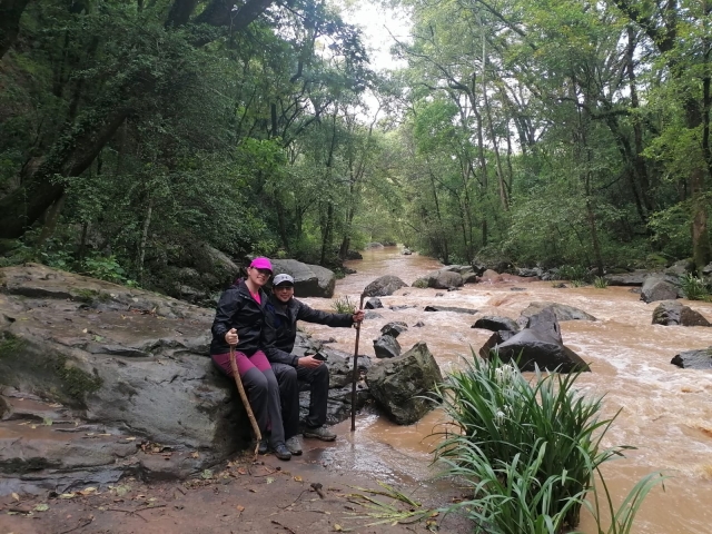 Caminata a la cascada